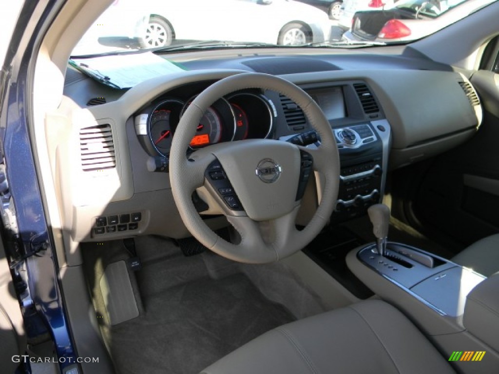 2009 Murano SL - Deep Sapphire Metallic / Beige photo #9