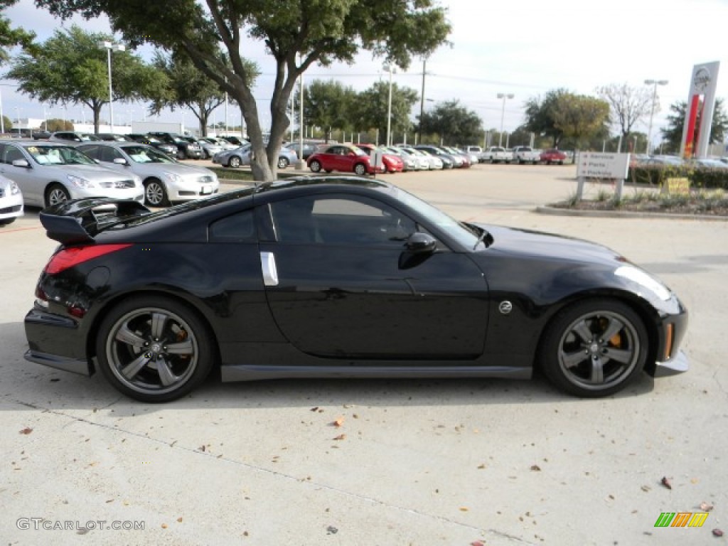 Magnetic Black 2008 Nissan 350Z NISMO Coupe Exterior Photo #57761318