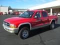 2002 Flame Red Dodge Dakota SLT Quad Cab 4x4  photo #1