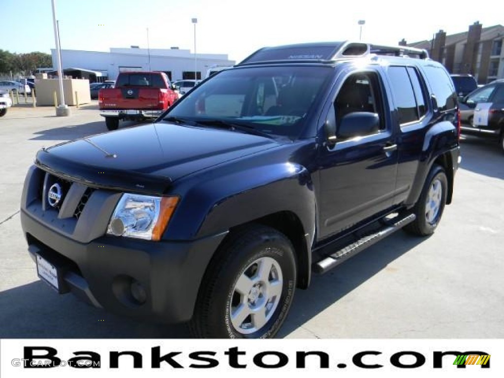 2008 Xterra S - Midnight Blue / Sandstone photo #1