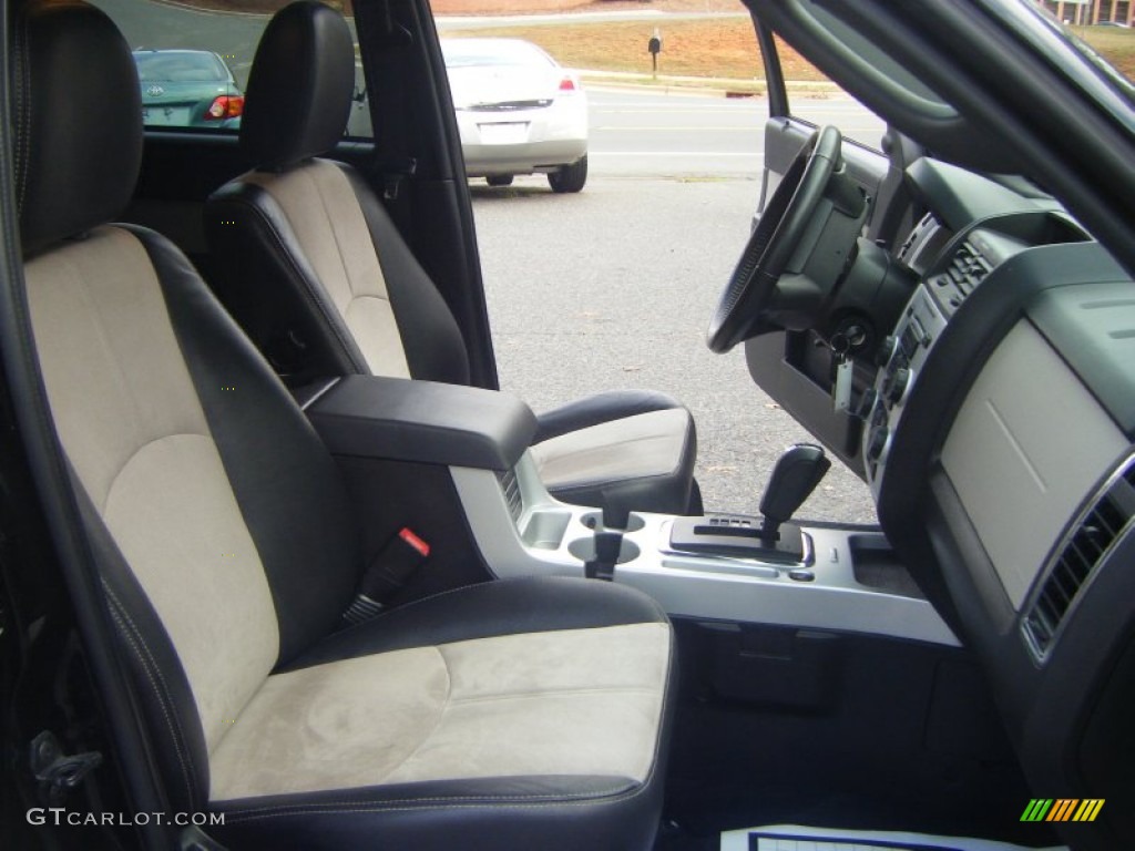 Black Leather/Stone Alcantara Interior 2009 Mercury Mariner Premier Photo #57762462