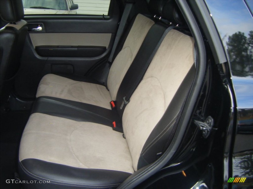 Black Leather/Stone Alcantara Interior 2009 Mercury Mariner Premier Photo #57762486