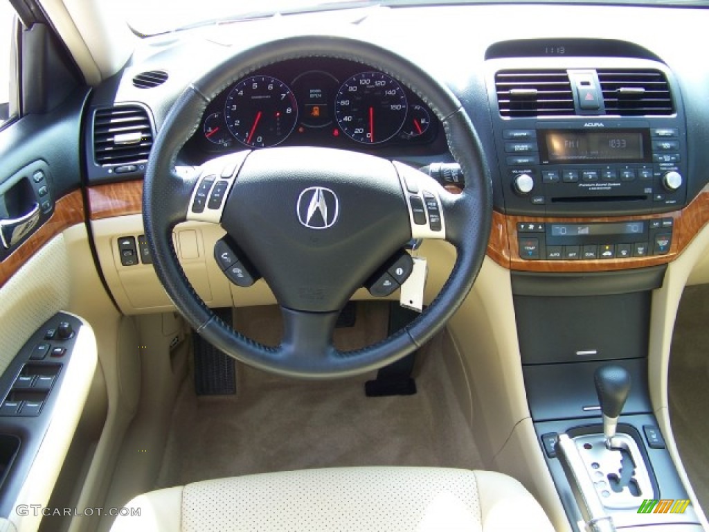 2007 TSX Sedan - Premium White Pearl / Parchment photo #9