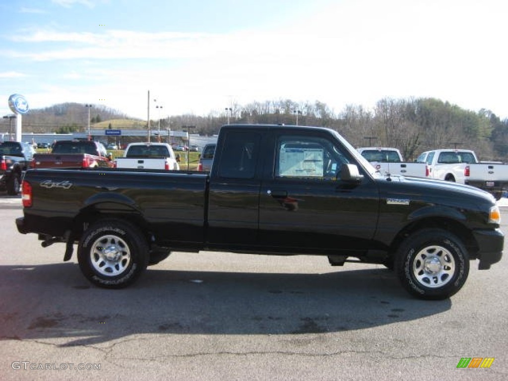 2011 Ranger XLT SuperCab 4x4 - Black / Medium Dark Flint photo #6