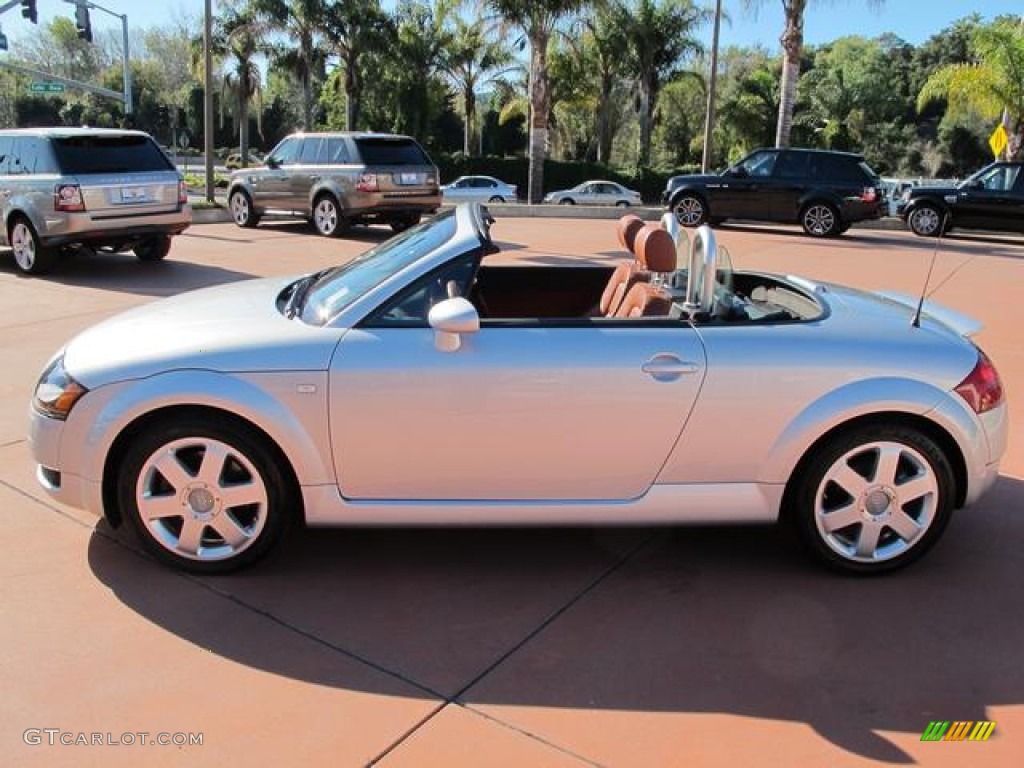Lake Silver Metallic 2002 Audi TT 1.8T quattro Roadster Exterior Photo #57763626