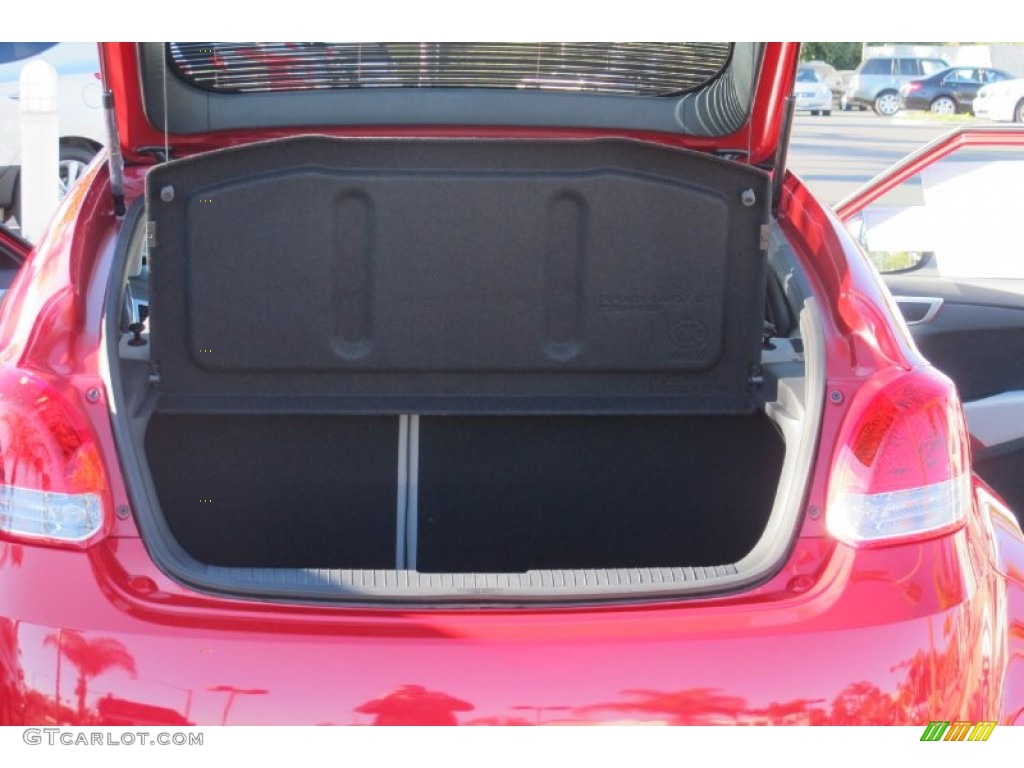 2012 Veloster  - Boston Red / Black photo #5