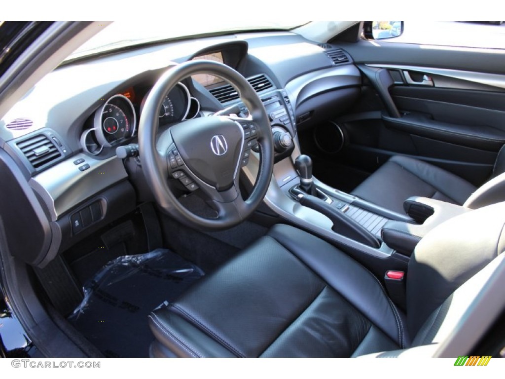 Ebony Black Interior 2011 Acura TL 3.7 SH-AWD Technology Photo #57765417