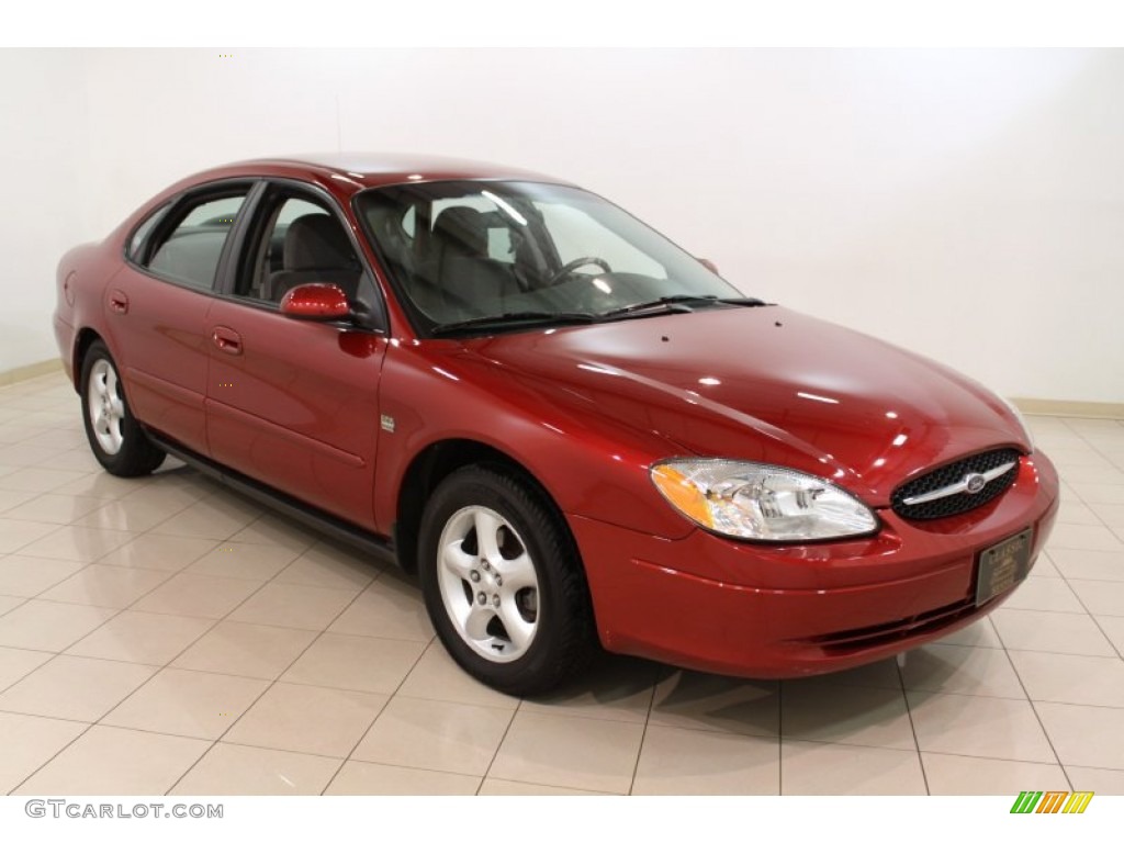 Toreador Red Metallic 2001 Ford Taurus SES Exterior Photo #57766323