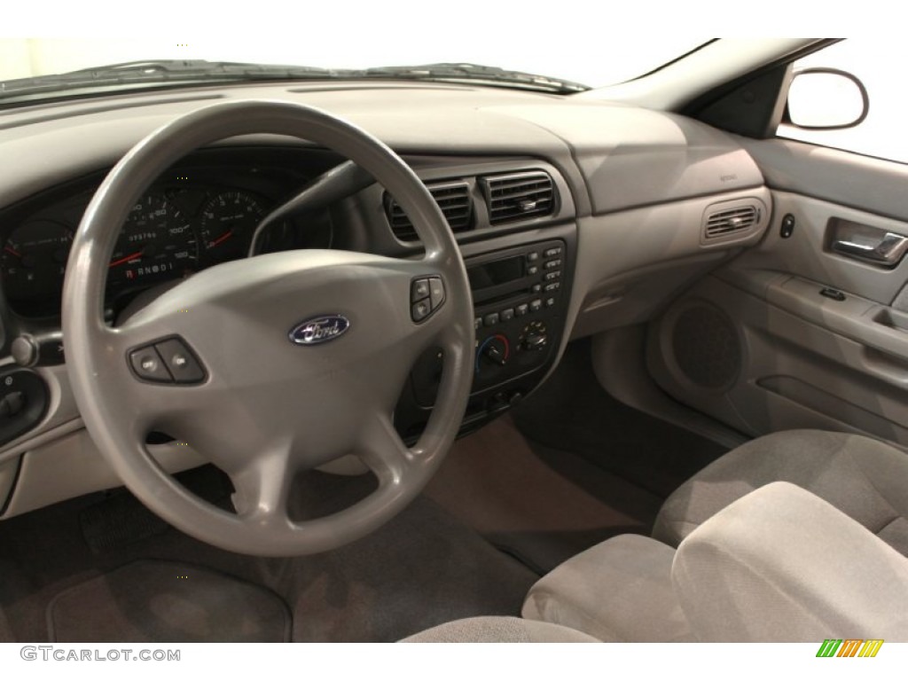 2001 Ford Taurus SES Medium Graphite Dashboard Photo #57766359