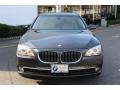 2009 Dark Graphite Metallic BMW 7 Series 750i Sedan  photo #2