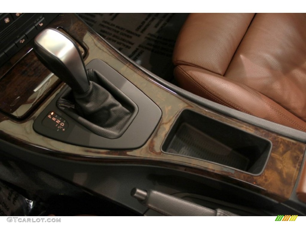 2007 3 Series 335xi Sedan - Jet Black / Saddle Brown/Black photo #13