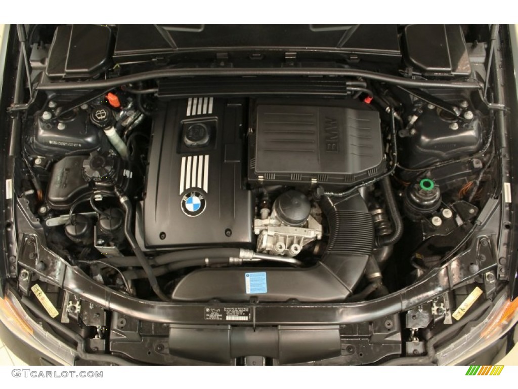 2007 3 Series 335xi Sedan - Jet Black / Saddle Brown/Black photo #20