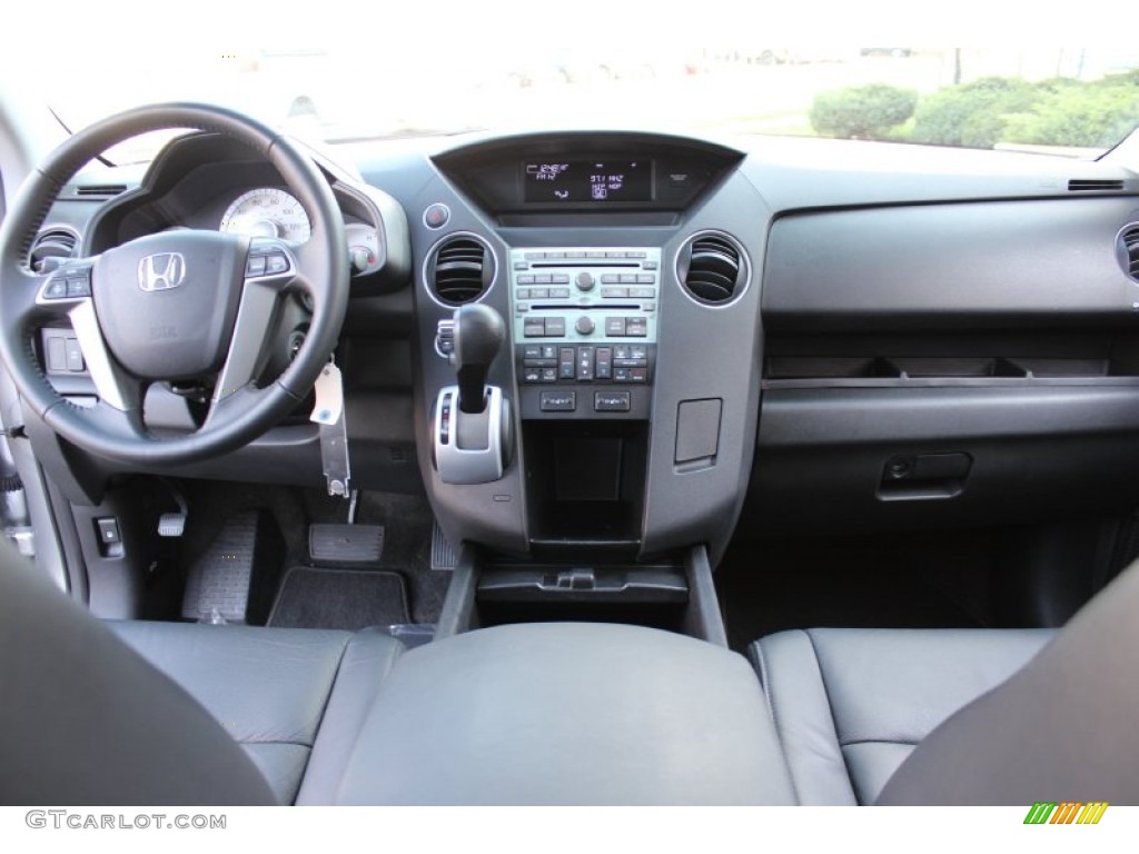 2011 Honda Pilot EX-L 4WD Black Dashboard Photo #57767655