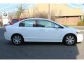 Taffeta White - Civic LX Sedan Photo No. 4