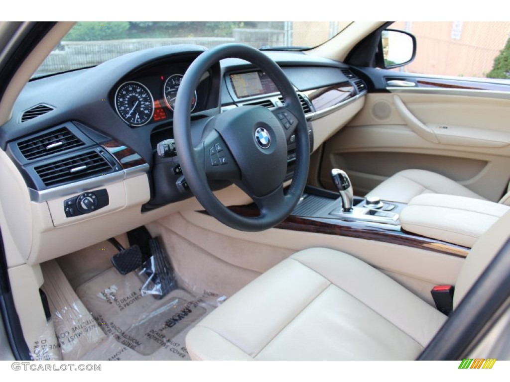 Sand Beige Interior 2007 BMW X5 4.8i Photo #57768018