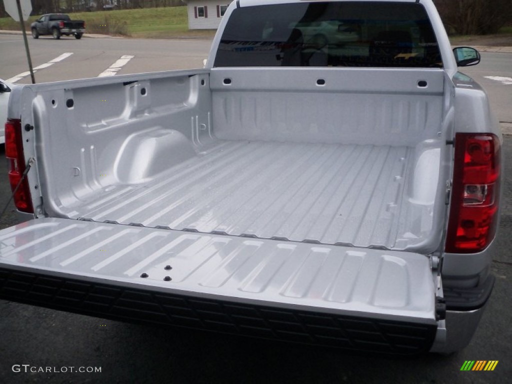 2012 Silverado 1500 LS Extended Cab 4x4 - Silver Ice Metallic / Dark Titanium photo #10