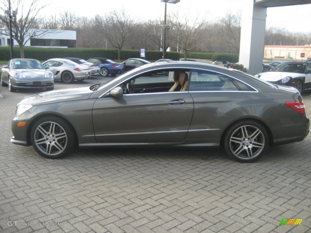 Olivine Gray Metallic 2010 Mercedes-Benz E 550 Coupe Exterior Photo #57769284