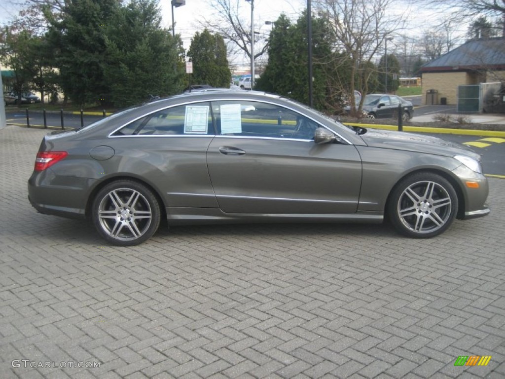 Olivine Gray Metallic 2010 Mercedes-Benz E 550 Coupe Exterior Photo #57769314