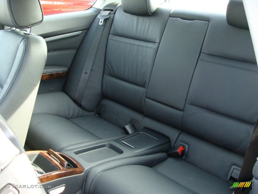 2009 3 Series 335xi Coupe - Black Sapphire Metallic / Black photo #8