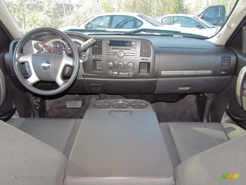 2011 Silverado 1500 LT Crew Cab - Taupe Gray Metallic / Ebony photo #14