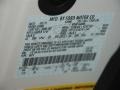  2012 Expedition XLT White Platinum Tri-Coat Color Code UG