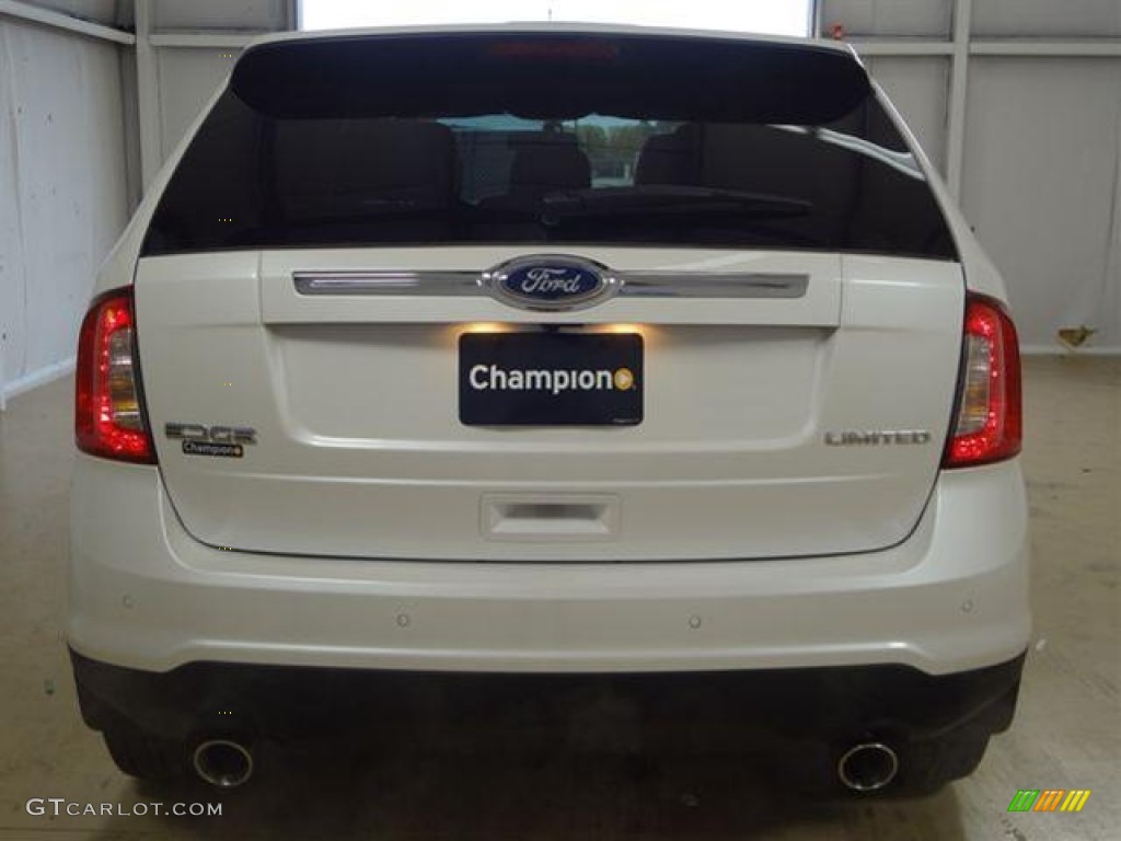 2012 Edge Limited - White Platinum Metallic Tri-Coat / Medium Light Stone photo #6