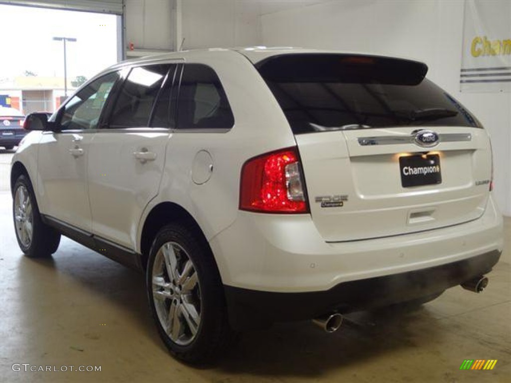 2012 Edge Limited - White Platinum Metallic Tri-Coat / Medium Light Stone photo #7