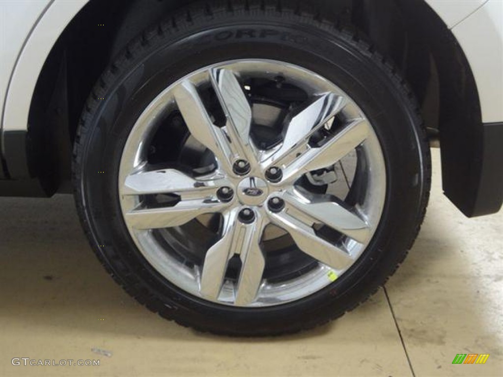 2012 Edge Limited - White Platinum Metallic Tri-Coat / Medium Light Stone photo #8
