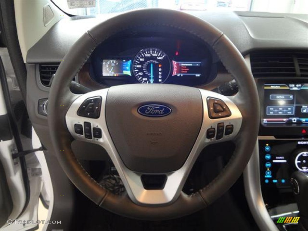 2012 Edge Limited - White Platinum Metallic Tri-Coat / Medium Light Stone photo #19