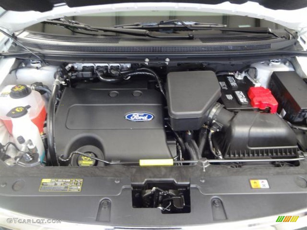 2012 Edge Limited - White Platinum Metallic Tri-Coat / Medium Light Stone photo #25