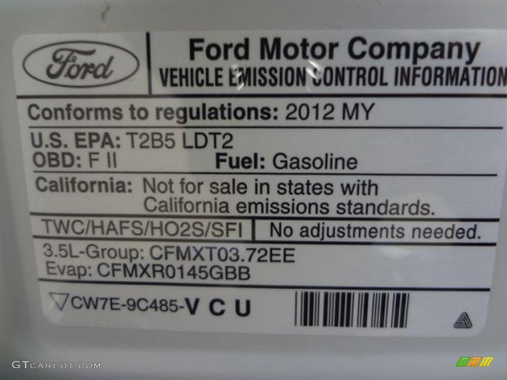 2012 Edge Limited - White Platinum Metallic Tri-Coat / Medium Light Stone photo #26