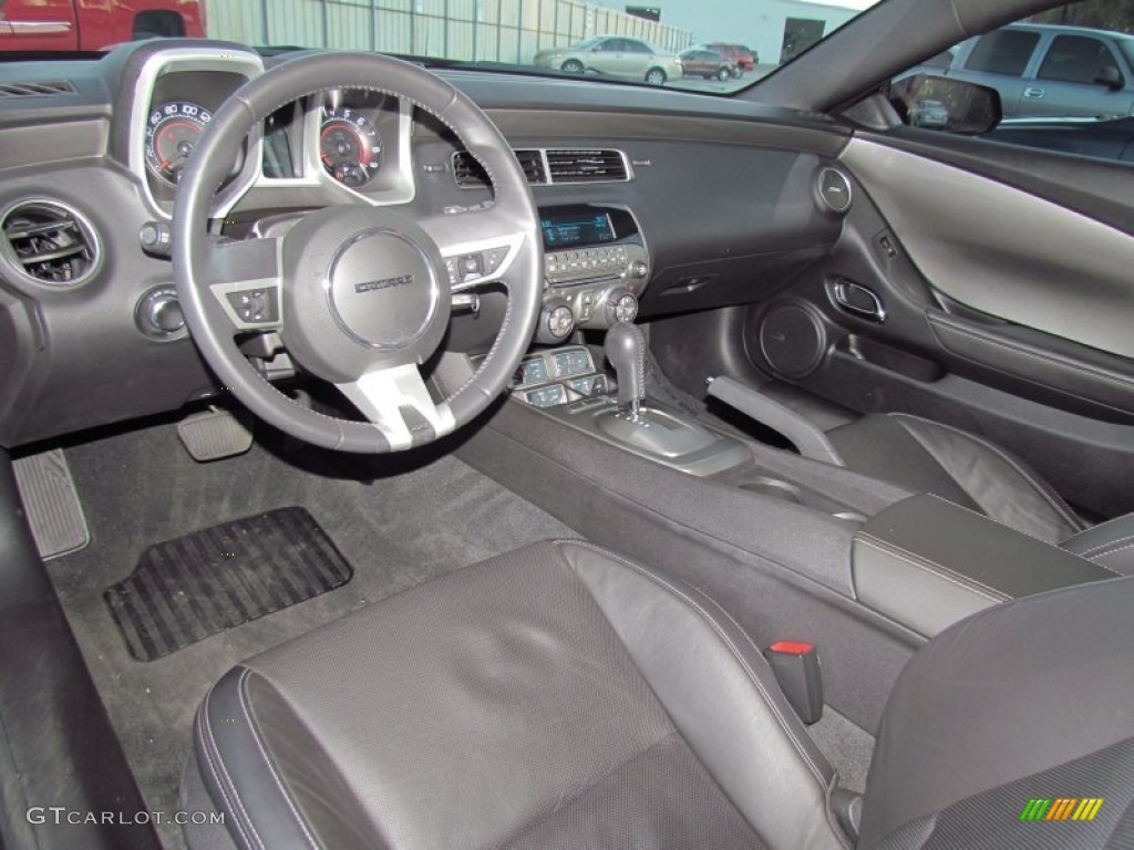 Black Interior 2010 Chevrolet Camaro SS/RS Coupe Photo #57772449