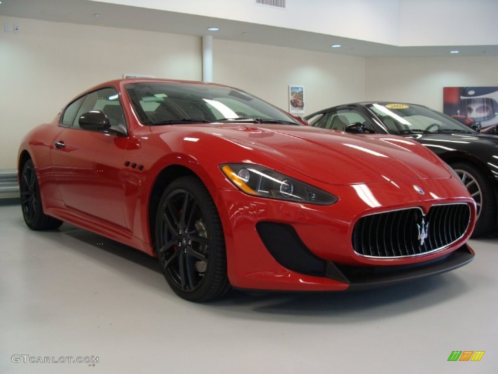 Rosso Mondiale (Red) 2012 Maserati GranTurismo MC Coupe Exterior Photo #57772617