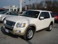 2010 White Platinum Tri-Coat Ford Explorer Eddie Bauer 4x4  photo #4