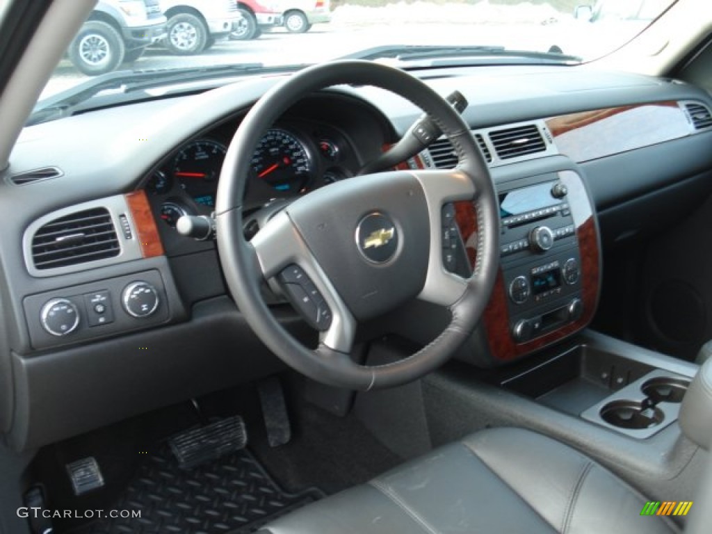 2011 Silverado 1500 LTZ Crew Cab 4x4 - Sheer Silver Metallic / Ebony photo #10