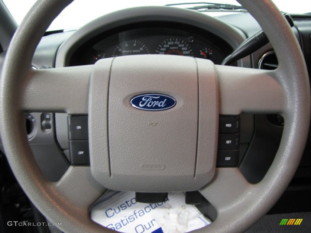 2006 F150 XLT SuperCrew 4x4 - Medium Wedgewood Blue Metallic / Medium/Dark Flint photo #9