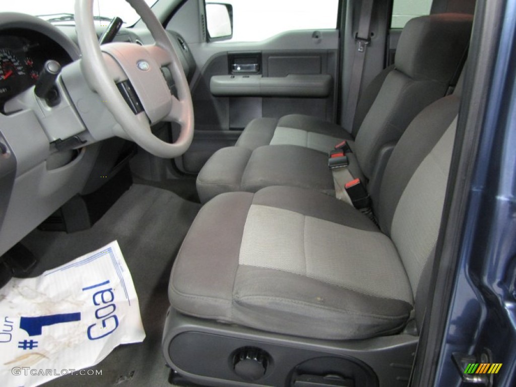 2006 F150 XLT SuperCrew 4x4 - Medium Wedgewood Blue Metallic / Medium/Dark Flint photo #12