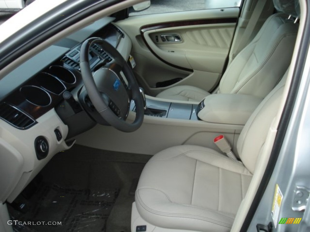 Light Stone Interior 2012 Ford Taurus Limited AWD Photo #57773676
