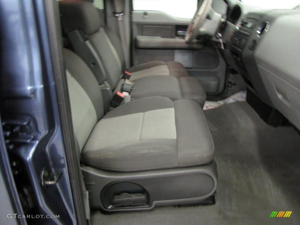 2006 F150 XLT SuperCrew 4x4 - Medium Wedgewood Blue Metallic / Medium/Dark Flint photo #15