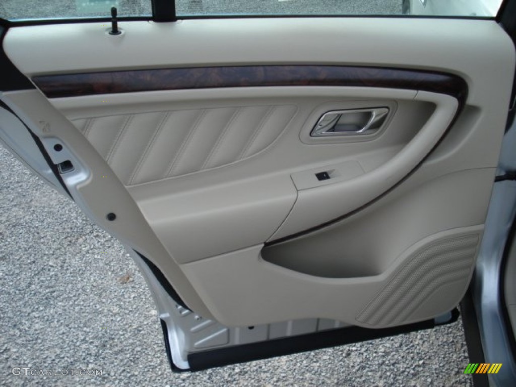 2012 Ford Taurus Limited AWD Light Stone Door Panel Photo #57773691