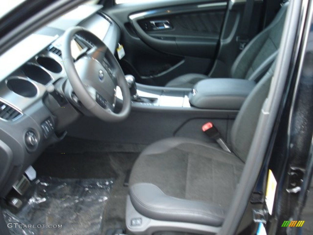 Charcoal Black Interior 2012 Ford Taurus SHO AWD Photo #57773793
