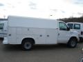 2012 Oxford White Ford E Series Cutaway E350 Commercial Utility Truck  photo #5