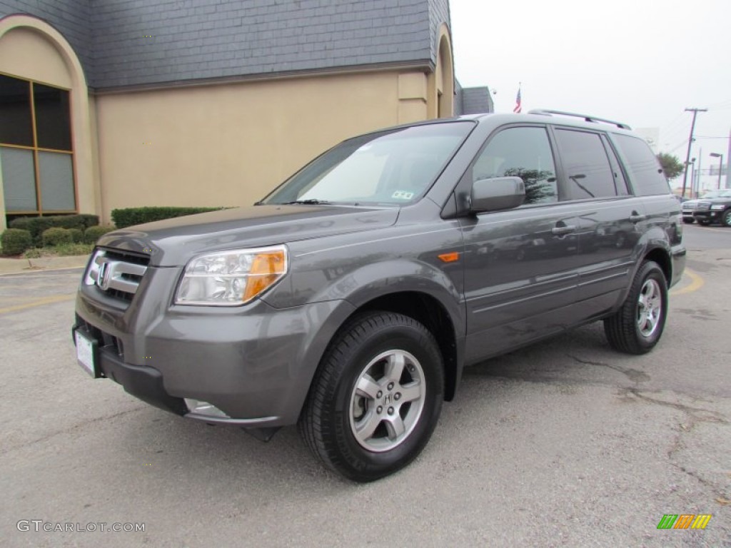 Nimbus Gray Metallic 2008 Honda Pilot EX-L Exterior Photo #57774438