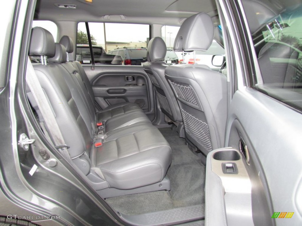 Gray Interior 2008 Honda Pilot EX-L Photo #57774459