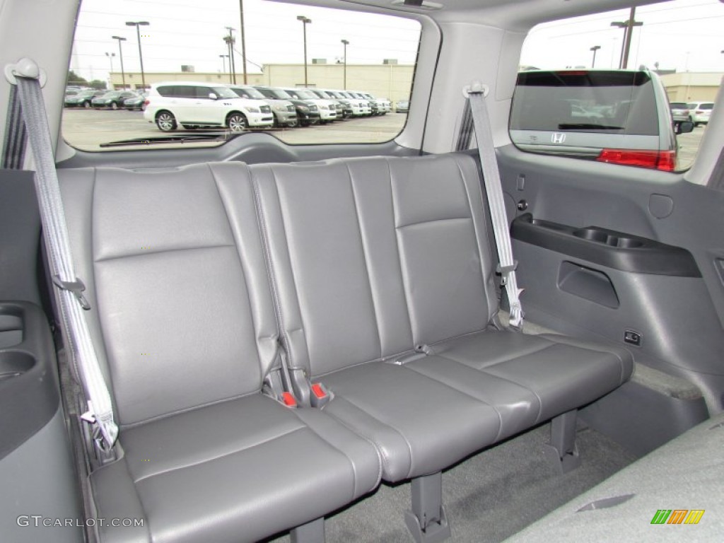Gray Interior 2008 Honda Pilot EX-L Photo #57774465