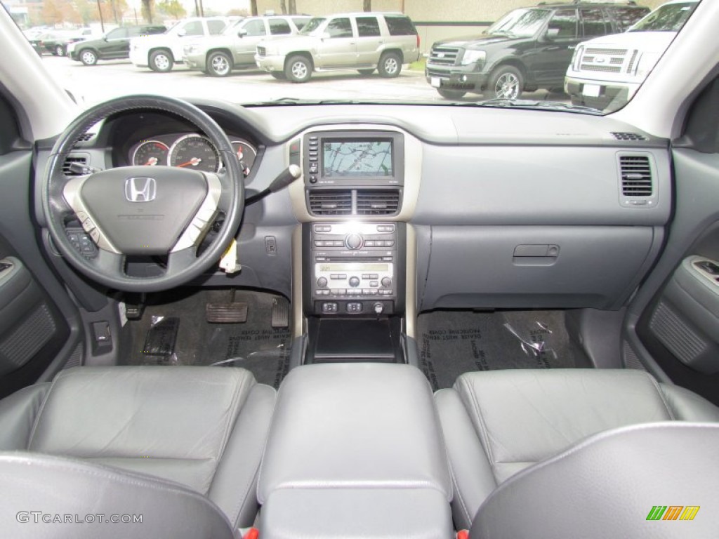 2008 Honda Pilot EX-L Gray Dashboard Photo #57774480
