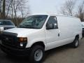 Oxford White - E Series Van E350 Cargo Photo No. 4