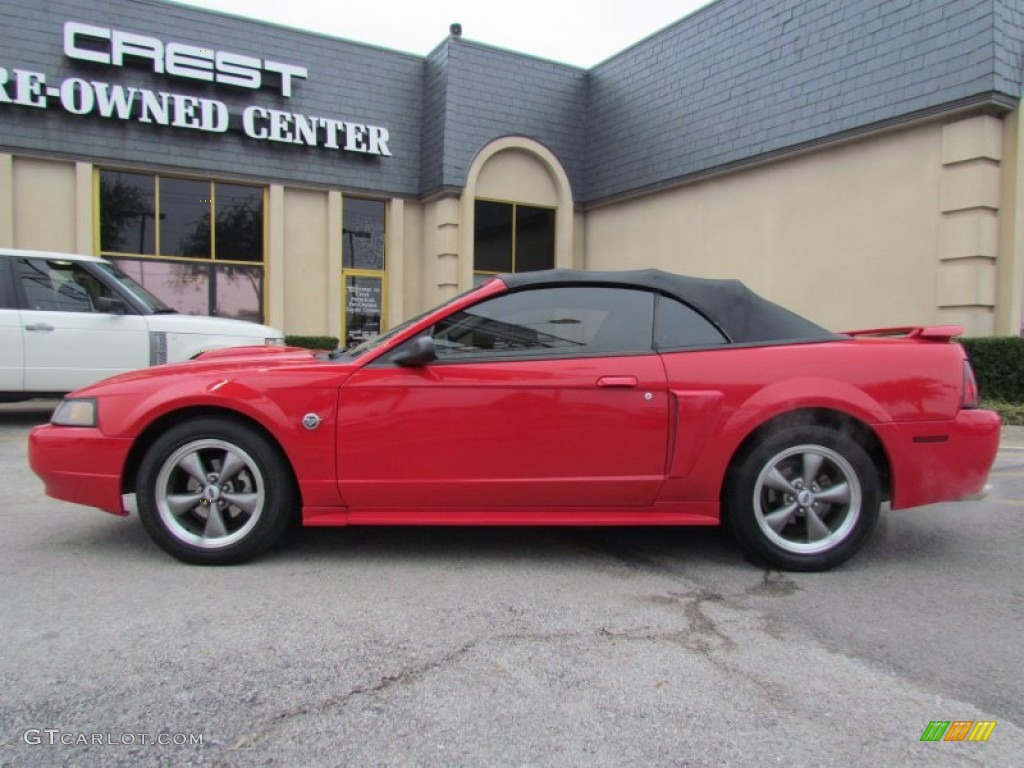 2004 Mustang GT Convertible - Torch Red / Medium Graphite photo #1