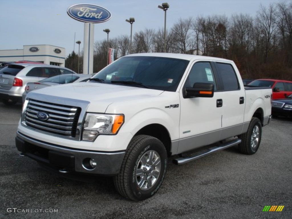 Oxford White 2012 Ford F150 XLT SuperCrew 4x4 Exterior Photo #57774951