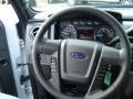 Steel Gray Steering Wheel Photo for 2012 Ford F150 #57775035